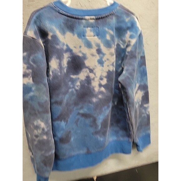 Vtg Air Jordan Blue Tiedye Crew neck Sweatshirt Size Youth S 8-10 Yrs - Picture 10 of 10